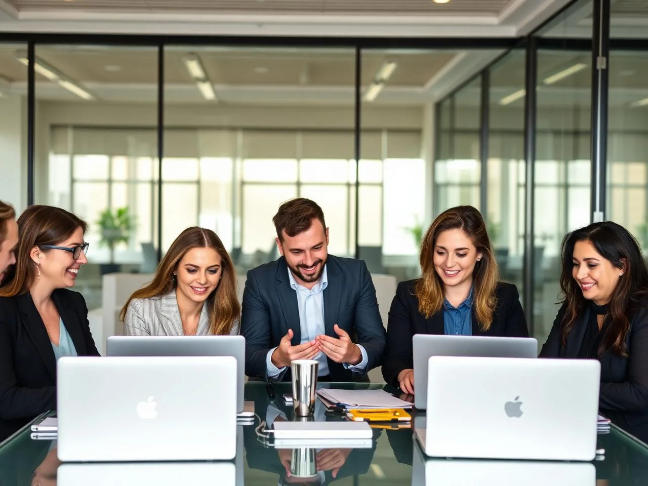 A team of professionals collaborating