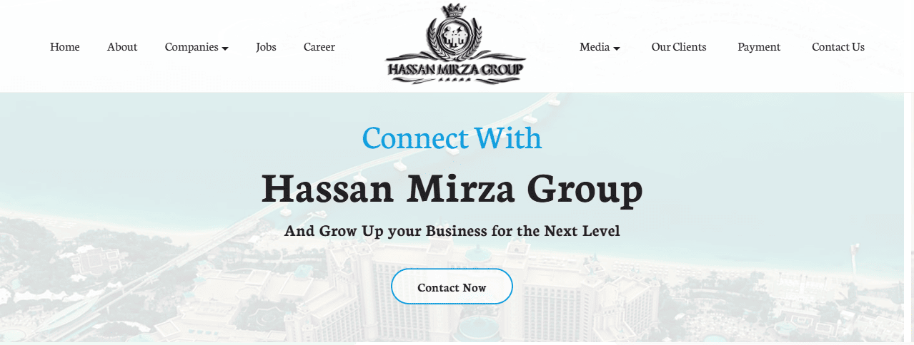 Hassan Mirza Group Corporate Portal