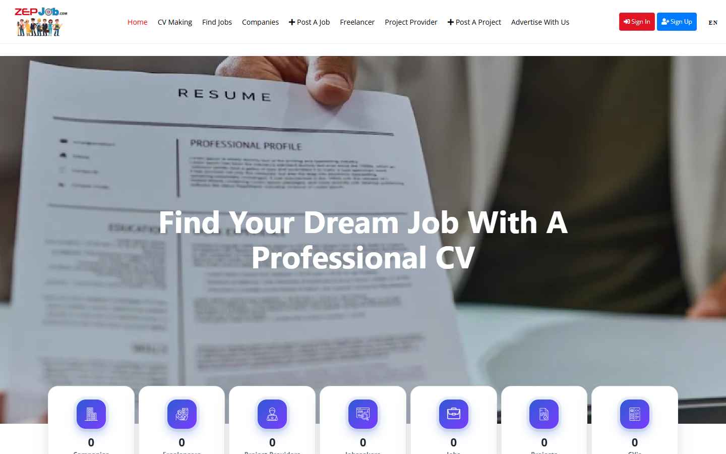 ZepJob Recruitment and Job Portal